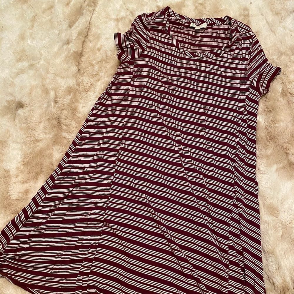 Love fire t-shirt dress